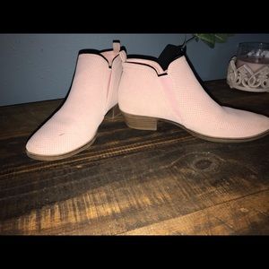 Light Pink Booties Size 8.5